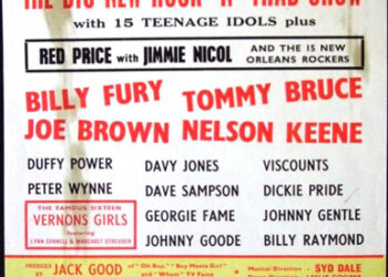 Jimmie Nicol tour poster